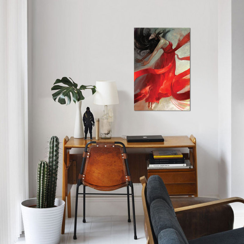«Ascension», impression sur toile, H 12 po x l 8 po x P 0,75 po, Toile tendue, Pas de tapis