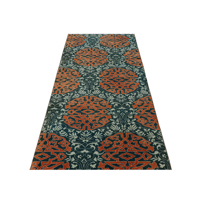 One-of-a-Kind 3'6”x8'2” Hand Knotted Area Rug