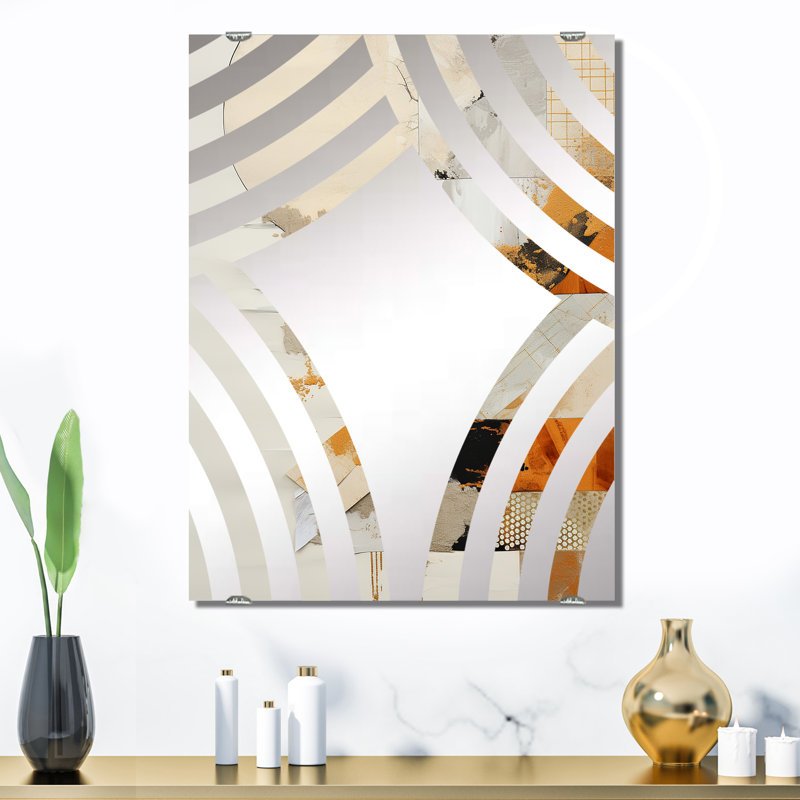 Grand miroir mural Moules, 32 po x 24 po