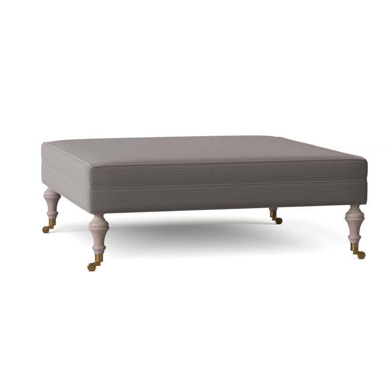 Repose-pieds de cocktail carré 40" geneva, gris