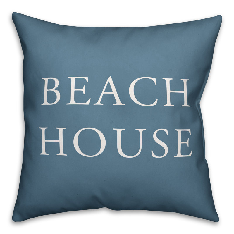  Housse et insert de coussin carré Beach House