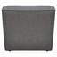 Chaise sans accoudoirs Marshall en tissu gris