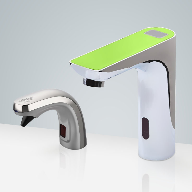 Automatic Sensor Faucet and Soap Dispenser