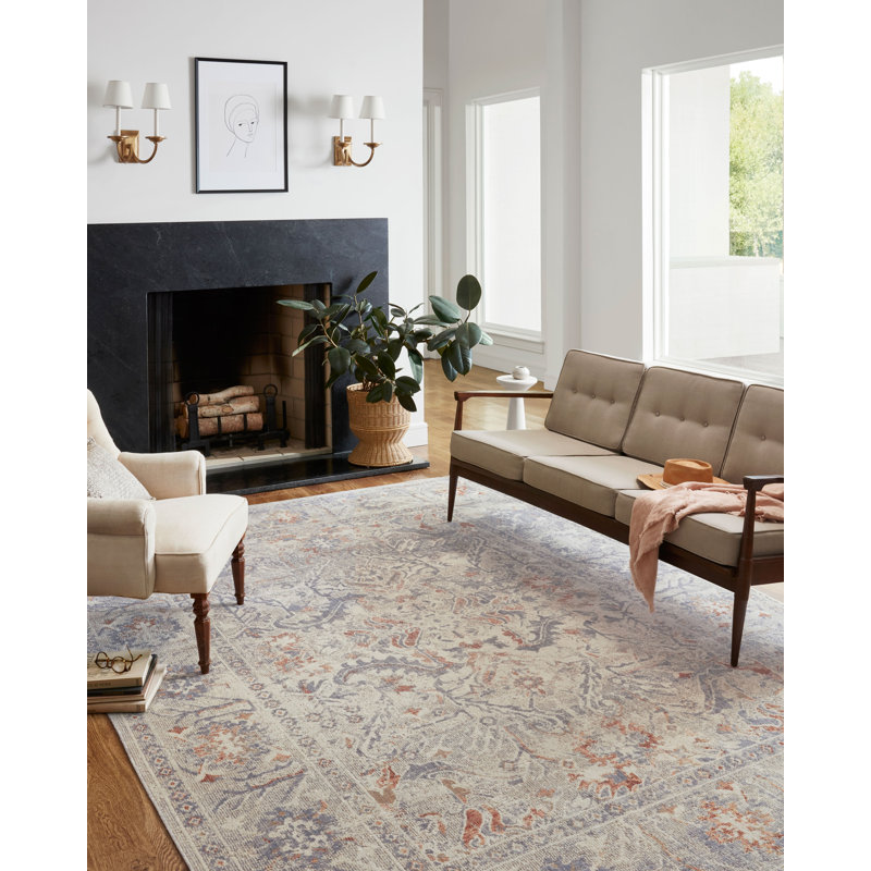 Rosemarie Reversible Gray Synthetic 7'-10" x 10' Area Rug