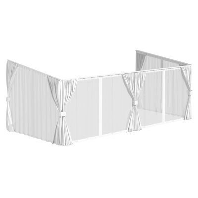 Gazebo Curtains And Netting Universal Replacement