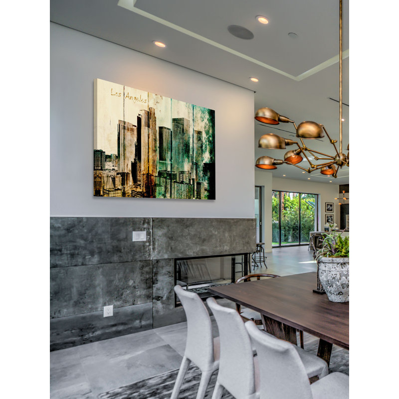 La Downtown 2 by Irena Orlov - Wrapped Canvas Print, 30 cm H x 46 cm W x 4cm D