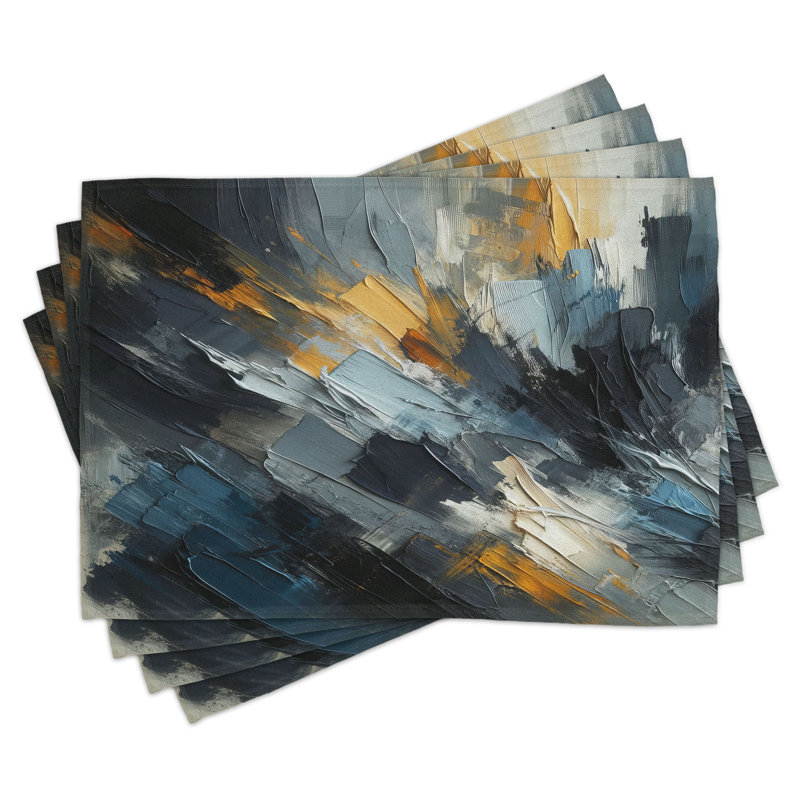 Ensemble de 4 napperons Ambesonne