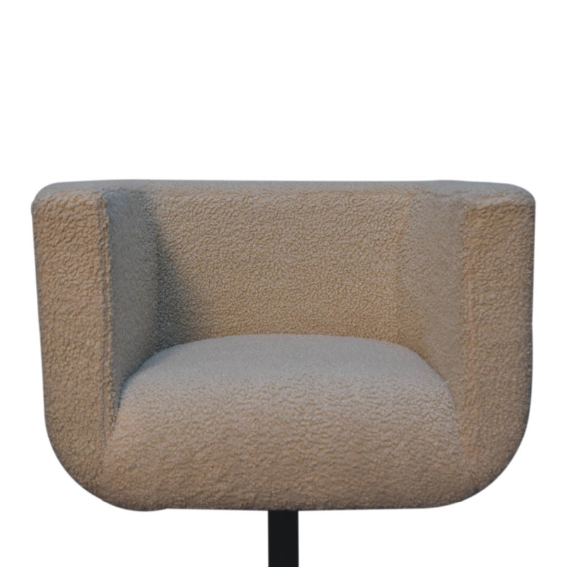 Fauteuil pivotant de 25,5906 po Cameshia