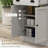 Modern Kitchen Cabinet - White With Open Countertop For Microwave Buffet In With Drawer And Shelves Storage