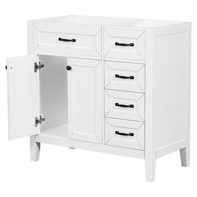 Base de meuble-lavabo simple 35,5 po seulement