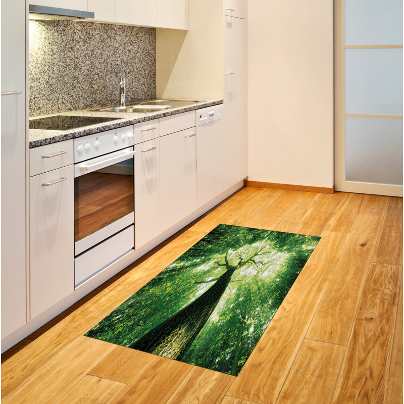 Landscape High Density Long Fiber Poly Threads Decorative Area Rug Carpet, Rectangle 2'7" x 5'