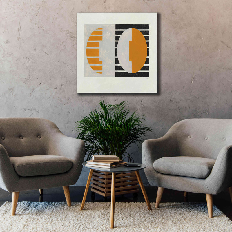  «Latitude V2» par Mike Schick, estampe numérique sur toile, 37 po x 37 po