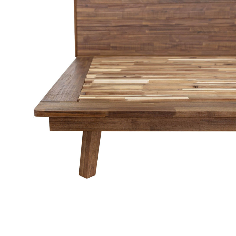 Kriebel Solid Acacia Bed, King