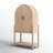 Boudreau Bar Cabinet-Light Natural Parawood