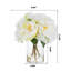 Faux Silk Peony Arrangement in Vase-1246689250