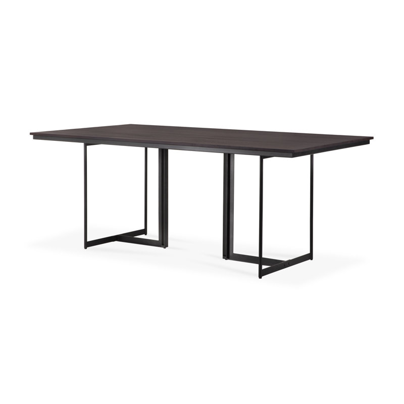 Tacet Solid Wood Dining Table, 30" H x 79" L x 39.5" W