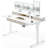 Euri Height Adjustable Standing Desk with Drawers-993328027-993328026