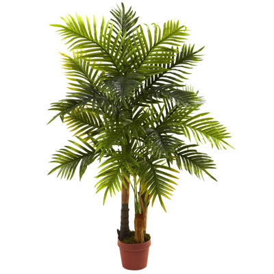 Thisbe 48'' Faux Palm Tree in Pot