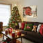 «Winter Barn Scene», art mural-2115370693