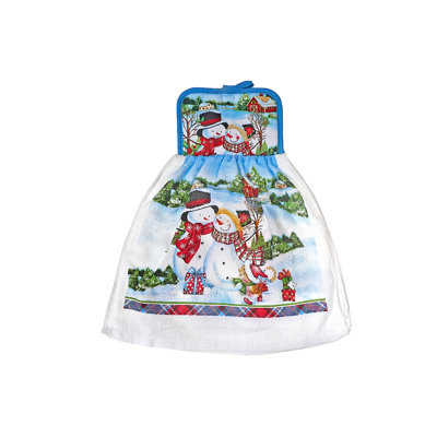 Torchon Snowman Couple