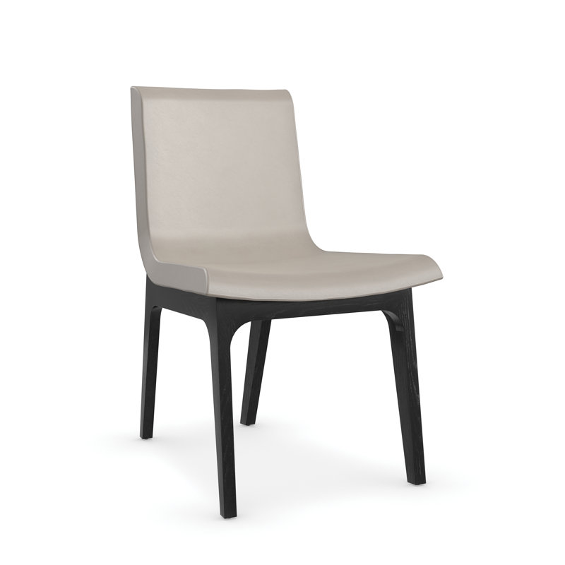 Chaise d'appoint en cuir Osei