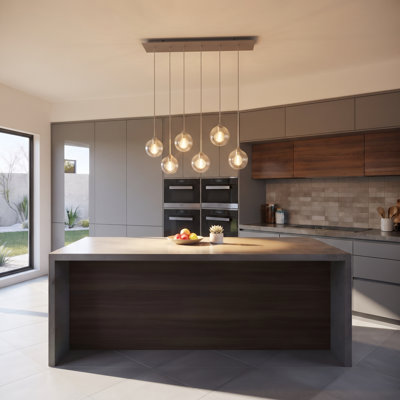 Luminaire suspendu sphère 6 lumières DEL Riverdale