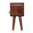 Extra Mini Oakish Curve Open Slot Bedside-2103458163