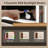 40" W x 32" H Smart RGB LED Bathroom Mirror with Enhanced Anti-Fog, Memory Function & IP44 Waterproof, Dimmable Front/RGB Backlight