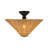 Bridgette Rattan Semi Flush Mount-113873876