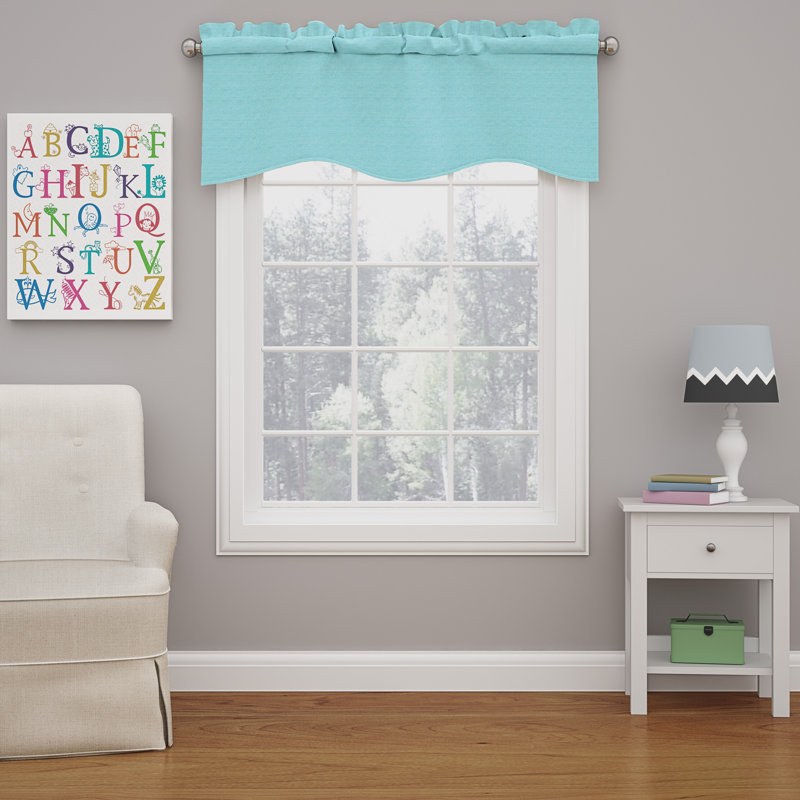 Kendall Scalloped Window Valance, Pool