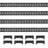 VEVOR E Track Tie Down Rail Kit