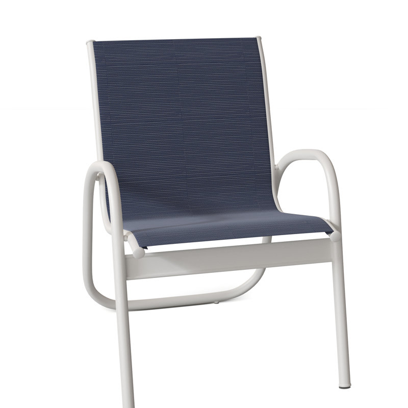 Fauteuil de patio Gardenella, Neige texturée, Mavi