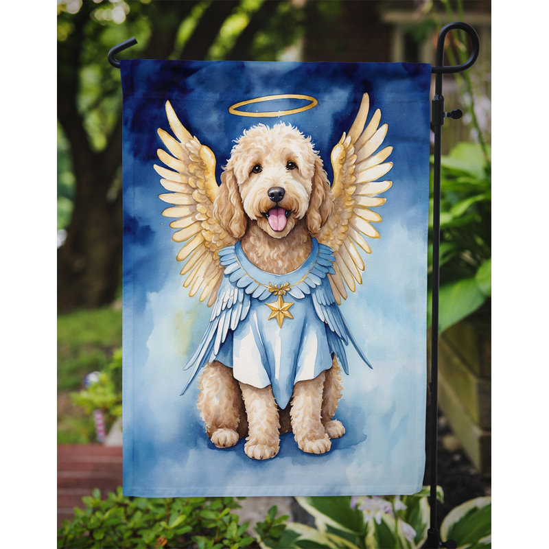 Goldendoodle drapeau de jardin mon ange