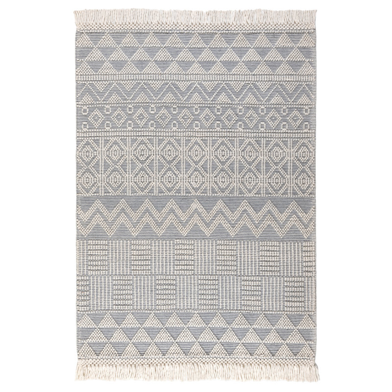 Gunhilda Moroccan Hand Woven Area Rug, Rectangle 120 x 170cm
