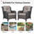 Schutt 22" W Olefin Outdoor Seat/Back Cushion with Removable Zippered Covers-88582759-106870688