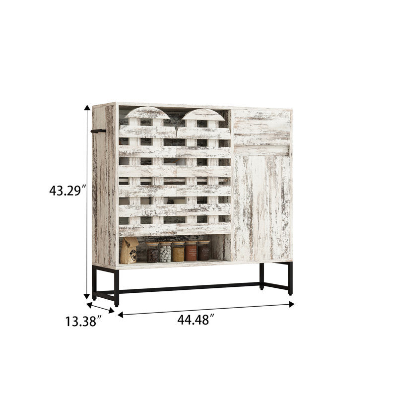 Buffet de rangement avec grand espace, armoire, tiroir, multifonctionnel pour la cuisine, la salle à manger et le vestibule