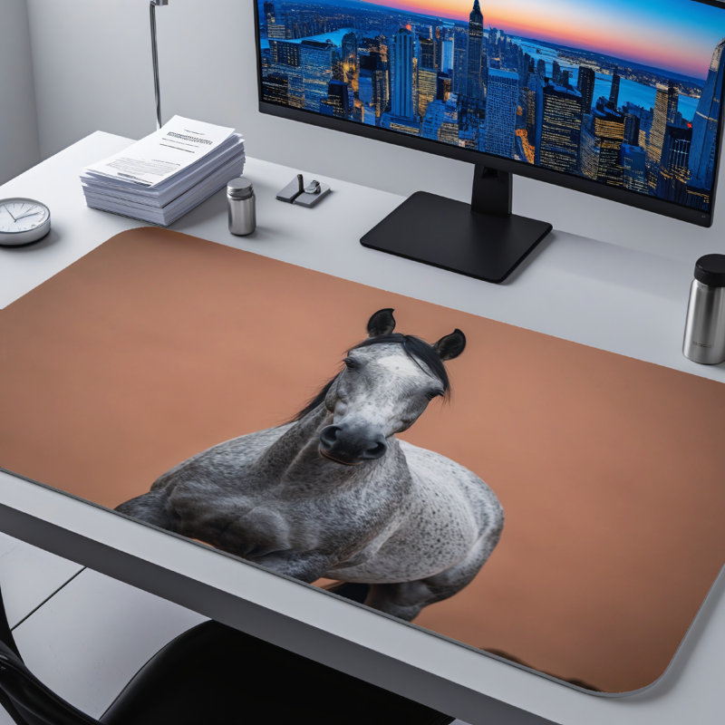 Polyester Desk Pad, 31.5x15.5
