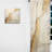 Japhenia Earth Minimalist Fossils II - Modern Velvet Curtain - Room Darkening - 1 panel-1742761495