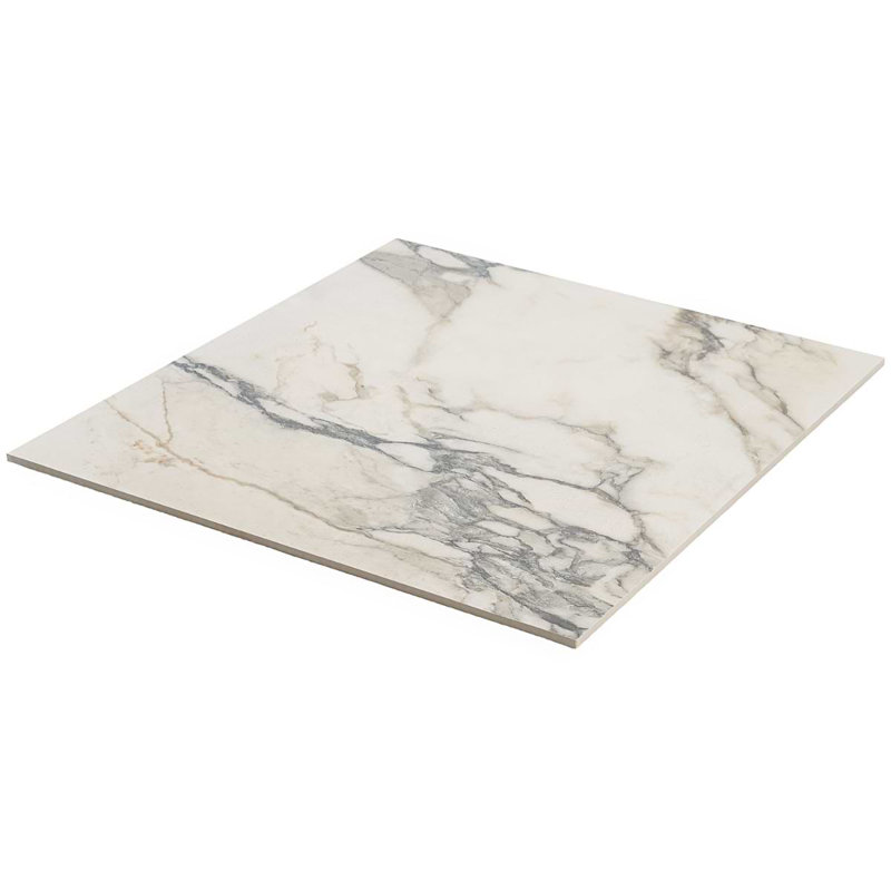 Dreamstone 24X24 Matte Porcelain Tile, Calacatta Rustico Matte