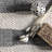 Daubert Striped Wool Gray Area Rug-1039754018