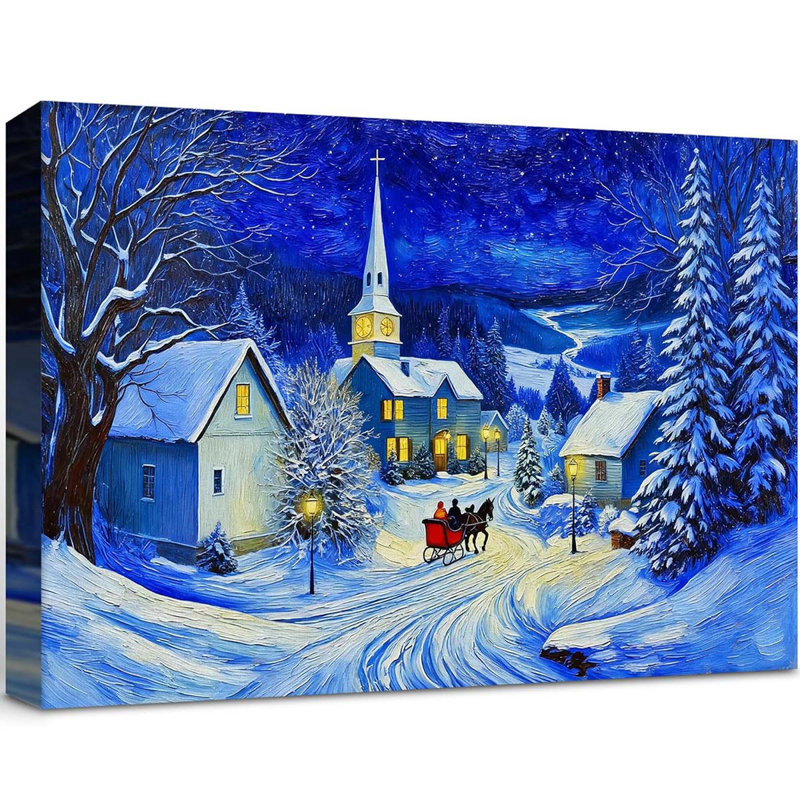 1 Piece Wrapped Canvas Wall Art