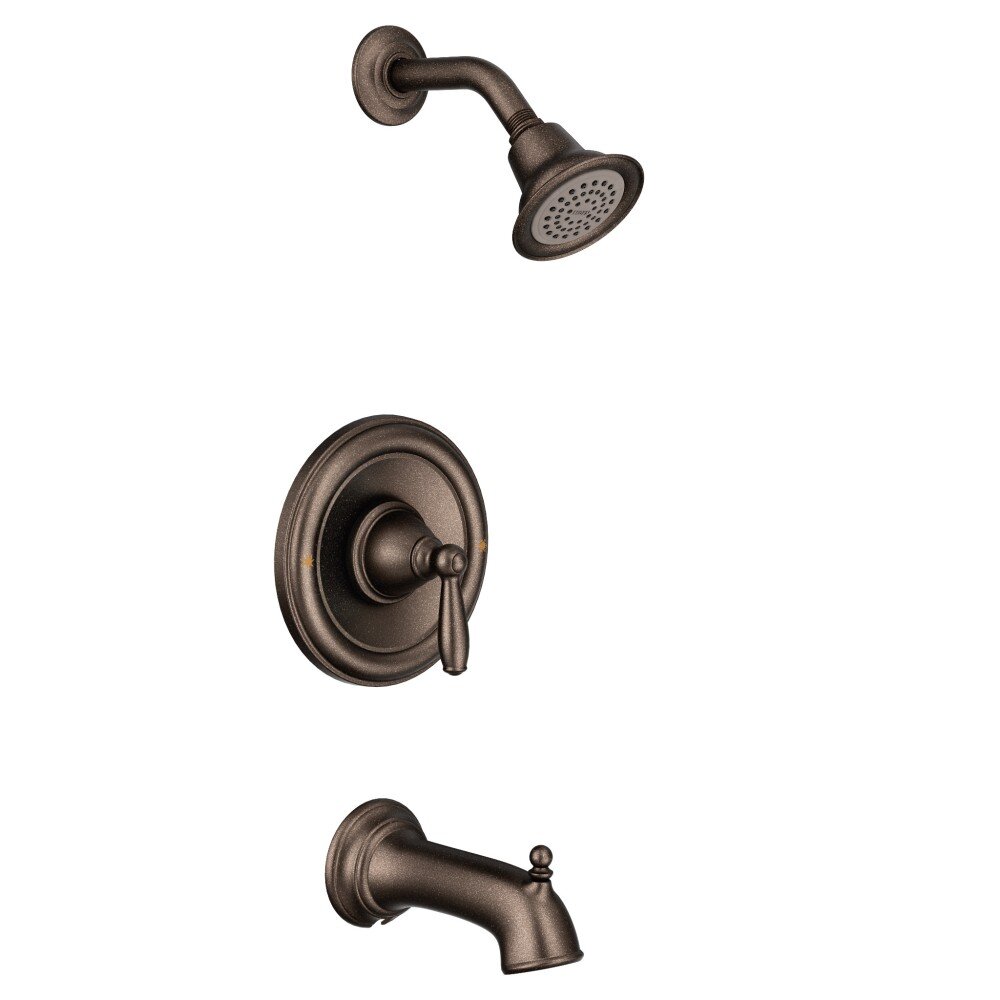 Moen Brantford Brantford Tub And Shower Faucet With Rough In Valve And   Brantford Brantford Tub And Shower Faucet With Rough In Valve And Posi Temp 