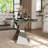 Naleya Metal Base Dining Table-495000942