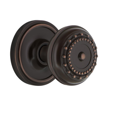 Classic Rosette with Meadows Door Knob