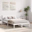 Vidaxl Bed Frame With Headboard Solid Pine Wood-113970908-113970883