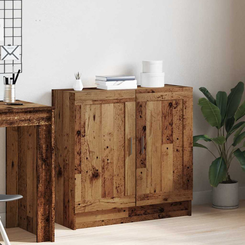 Armoire-classeur vidaXL, Chêne artisanal