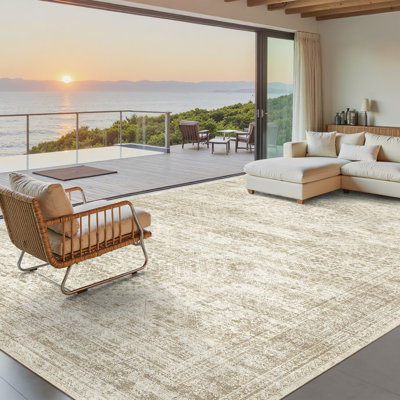 Tapis persan lavable délavé