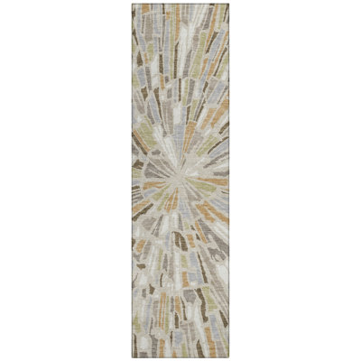 Machine Washable Indoor/Outdoor Chantille ACN2514 Modern Rug