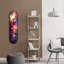 Peinture décorative en verre trempé