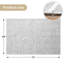 Chair Mat Floor Protector & Style Enhancer for Home Office or Dining Spaces-116242081